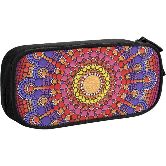 Trousses à Crayons Grande Capacité Style Basket-ball & Aquarelle Pour Filles Et Garçons – Parfaite Pour L'école Ou Le Rangement