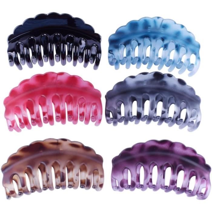 Kit Accessoires Cheveux Gymboree - Barrettes Et Support Queue De Cheval Fleur Péruvienne - Vintage Rose/orange