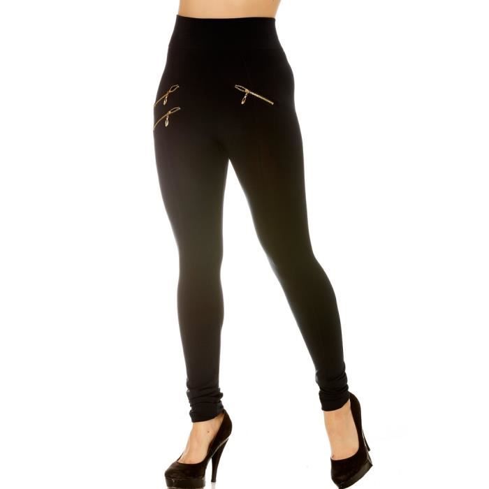 legging taille haute elastique