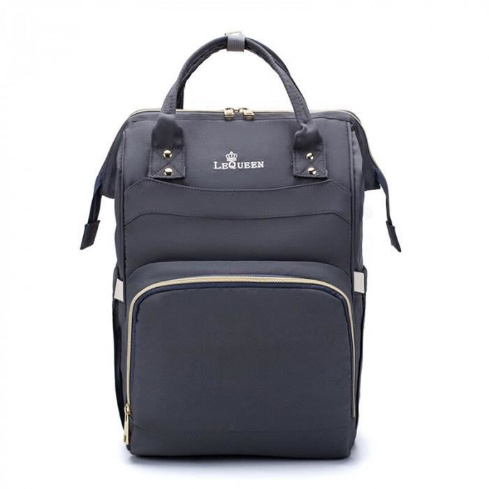 Version Backpack 5 Lequeen Sac A Dos Couches Pour Maman Langer Grande Capacite Nappy Bebe Mere Fauteuils Roulants Hanken De Achat Vente Sac A Langer 2008612155017 Cdiscount