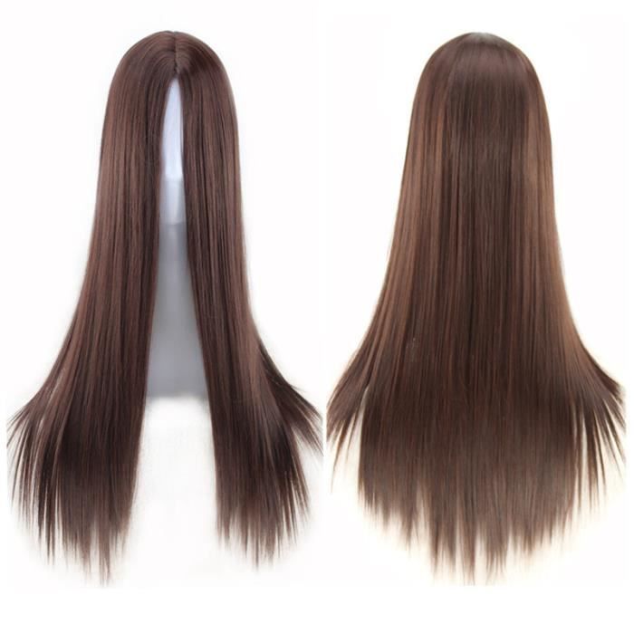 Perruque cheveux long femme