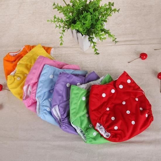Skhls Lot de 4 Couche Culotte dapprentissage Lavable en Coton /étanche pour Gar/çon Fille