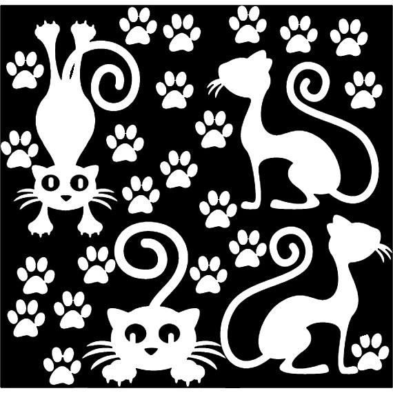 Stickers Patte De Chat Cdiscount