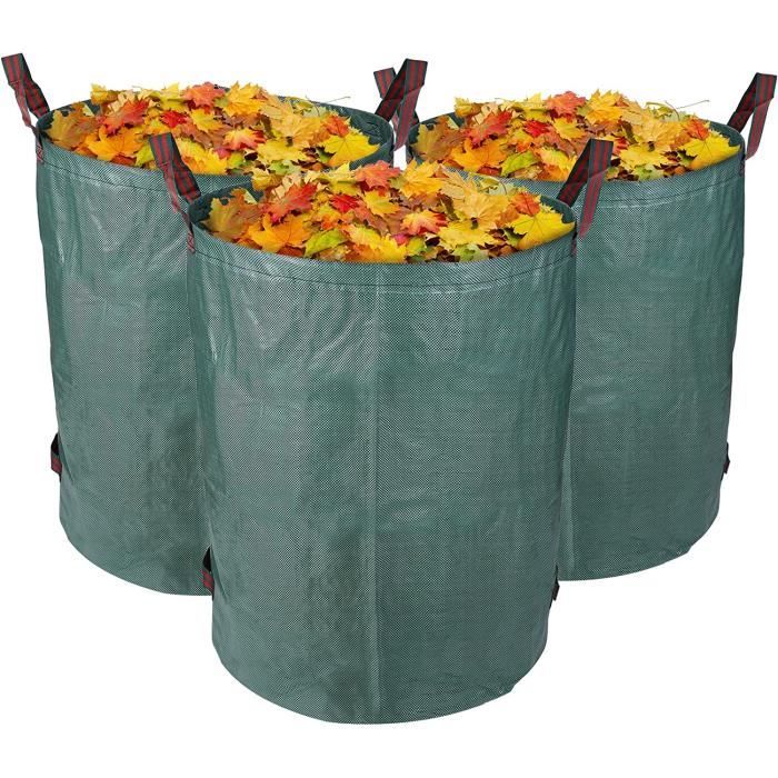 200 Sacs à Gravats 55x95cm - Résistance 55kg - Polypropylène Tissé Blanc - Réutilisables - Pour Chantier, Jardinage