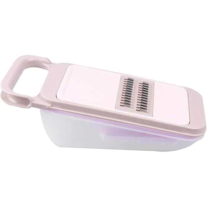 Râpe Cuisine Multifonction Luxshiny 6 En 1 En Acier Inoxydable - Trancheuse Légumes Antidérapante Et Ustensile Pratique