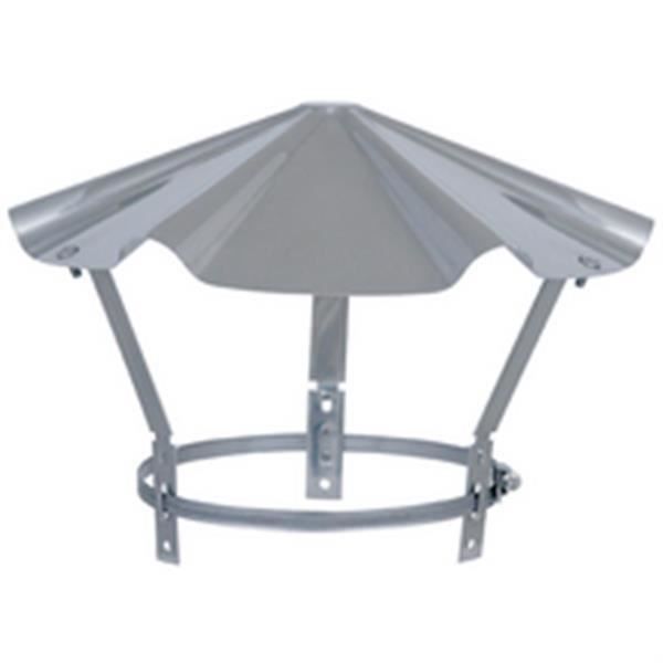 Isotip-joncoux Chapeau chinois inox n A1 80 à 125mm réf 037101
