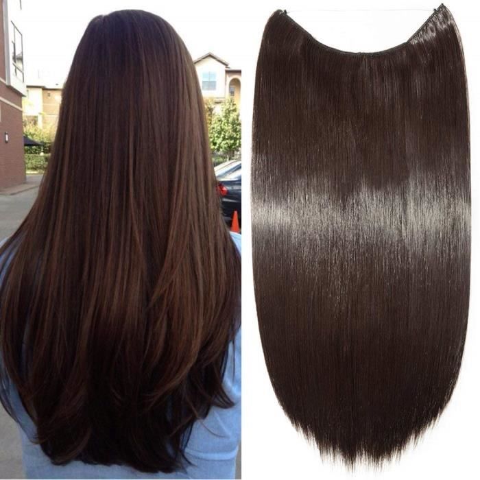 Extension cheveux marron clearance