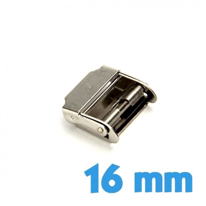 Fermoir coulissant bracelet Bracelet Maille Milanaise Acier Inoxydable Fermoir à Coulisse Montre