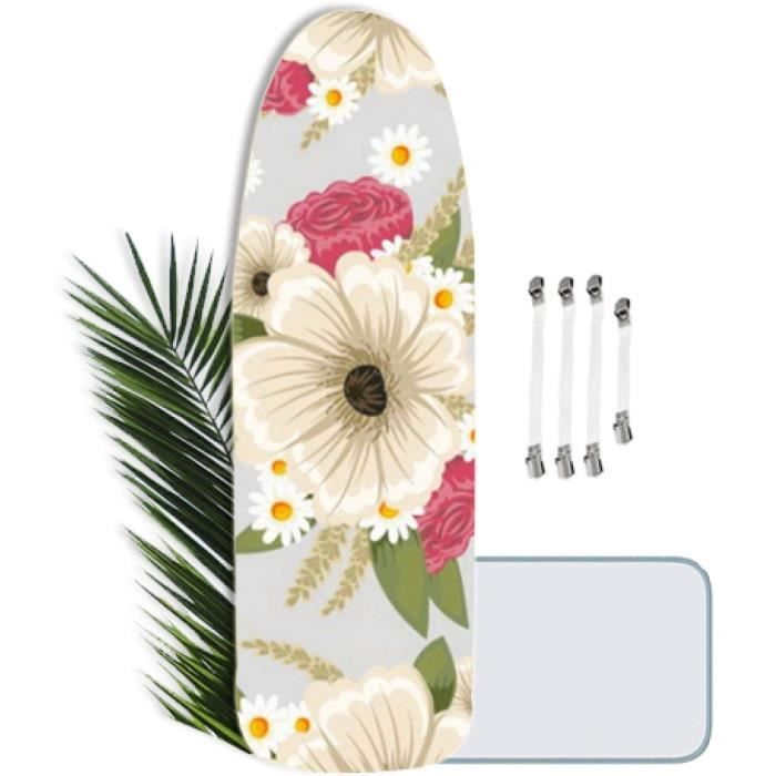 Housse Planche à Repasser Minky Supersize XL - Universelle Extra Large Jusqu'à 145x54cm 100% Coton