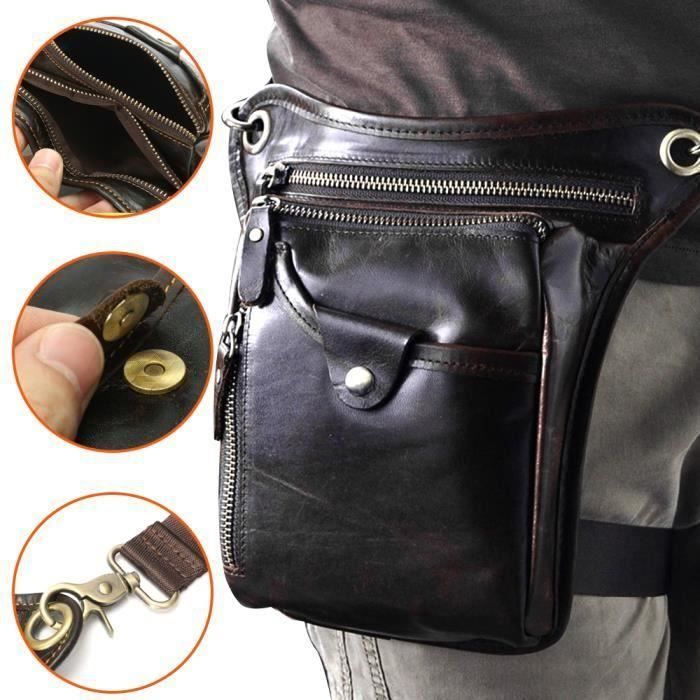 Sacoche homme store jambe