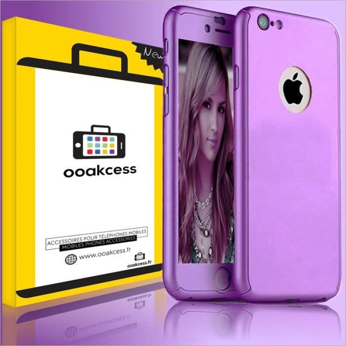 coque protection integrale 360 pour iphone 7 plus