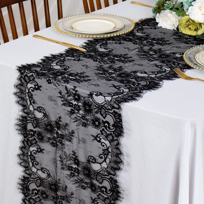 Chemin De Table De Noël Crème/blanc Avec Broderie Or Et Cloches - 100% Polyester, 40 Cm, Décor Festif élégant