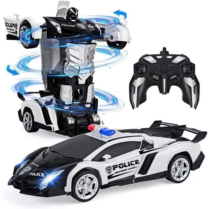 Robot voiture transformable et best sale télécommandé