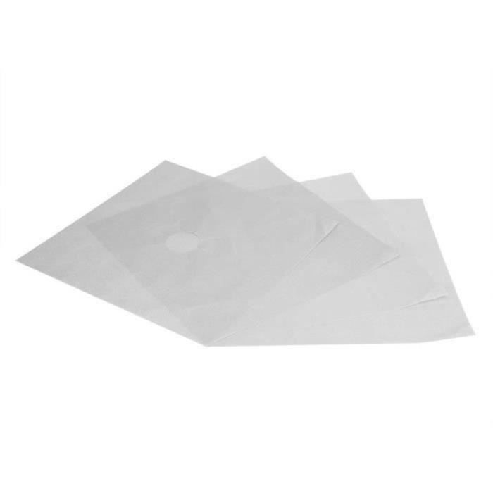 Tapis Protection Cuisinière à Gaz Réutilisable - Lavable, Résistant à La Chaleur 570°F, Fibre De Verre
