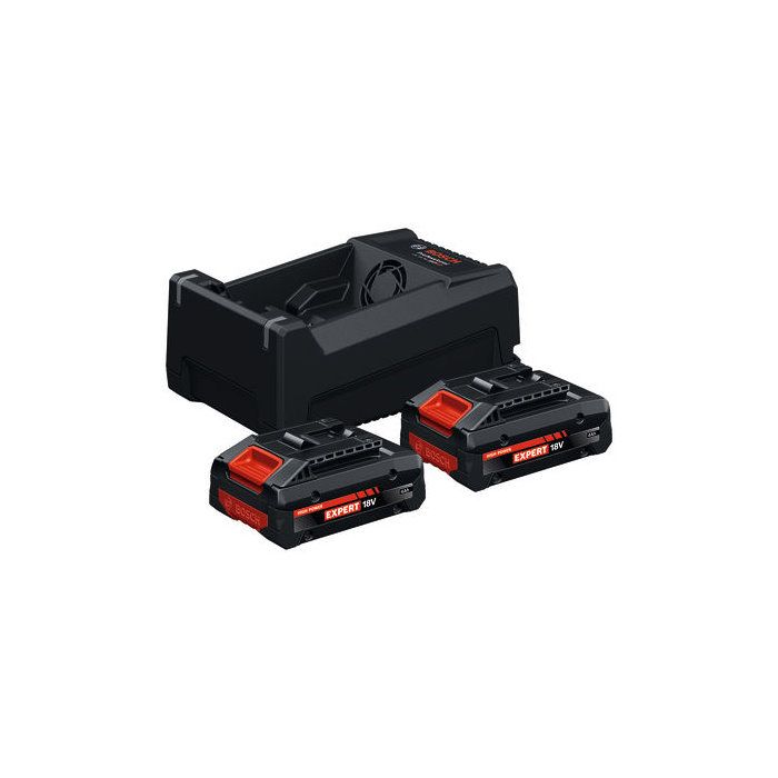 Bosch Professional 1600A0373J 2x EXBA18V 40 + GAL 12V18V 80 Batterie pour outil et chargeur 18 V 4 Ah Li Ion - vue 2