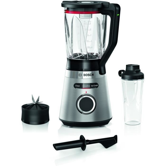 Bosch Serie 4 MMB6384M blender 1.5 L Tabletop blender 1200 W Black, Grey, Transparent