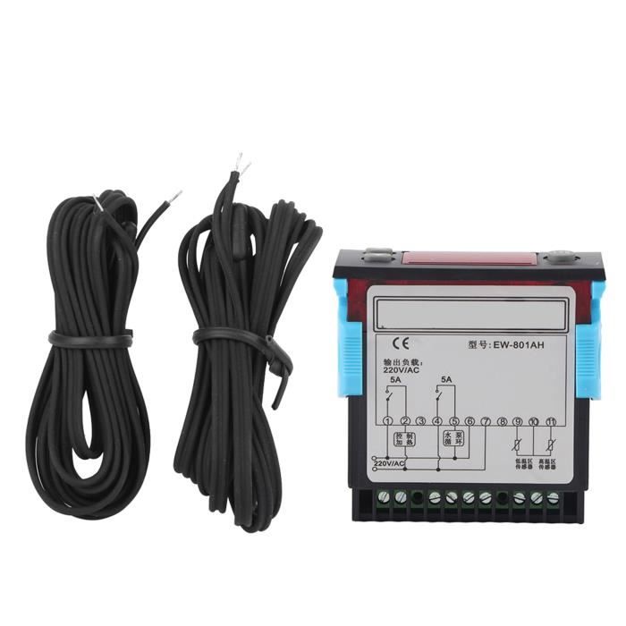 Mini Prise De Chauffage électrique à Air, 500 W, Système De Température Constante, Affichage LED Protection Contre Surchauffe 99133143