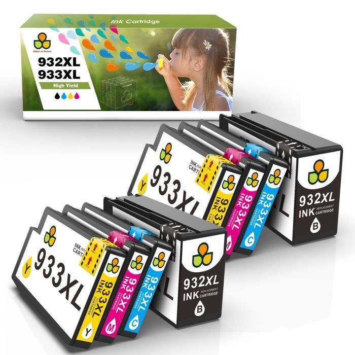 4 Empty Refillable Ink Cartridge For HP 932/933 Non-OEM - Foto 10