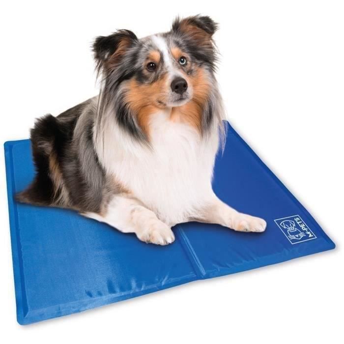 Comparer les prix de M-PETS Tapis rafraîchissant Frozen M - 65x50cm - Bleu - Pour chien