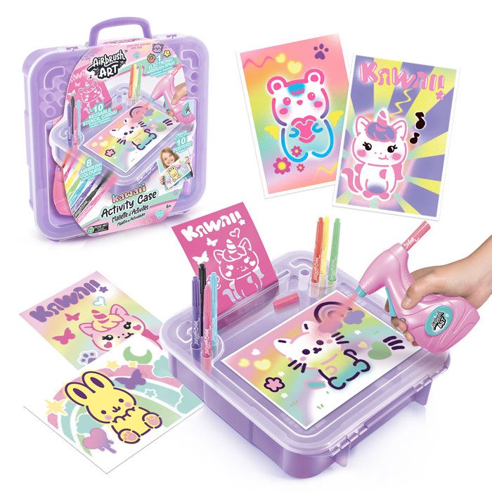 Mallette d'Activités Canal Toys AIR 017 – Kit Airbrush Art avec Spray Électronique - vue 5