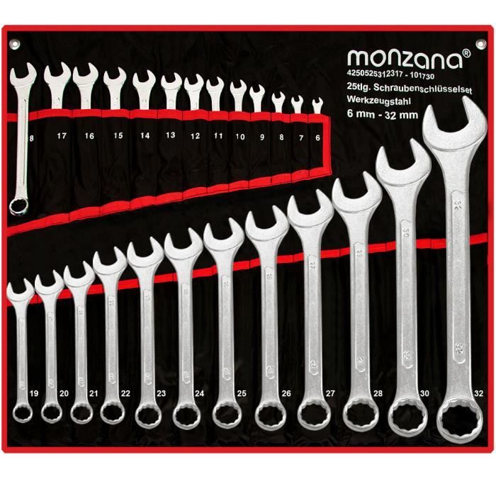 Lot De 25 Cles Mixtes Achat Vente Pas Cher