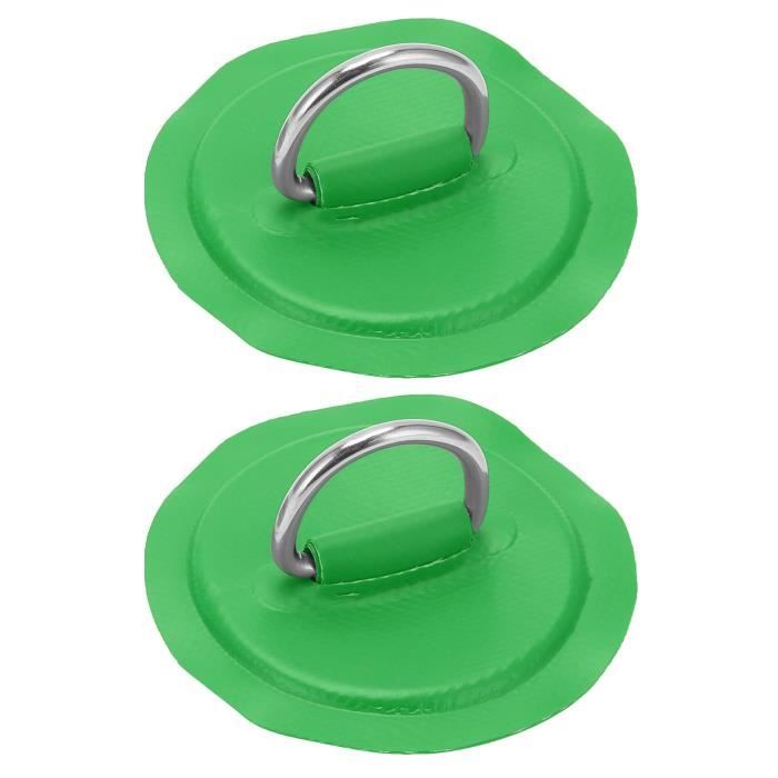 Kit De Réparation Pour Bateau Gonflable - 3 Patchs PVC Gris Pour Canoë, Kayak, Piscine