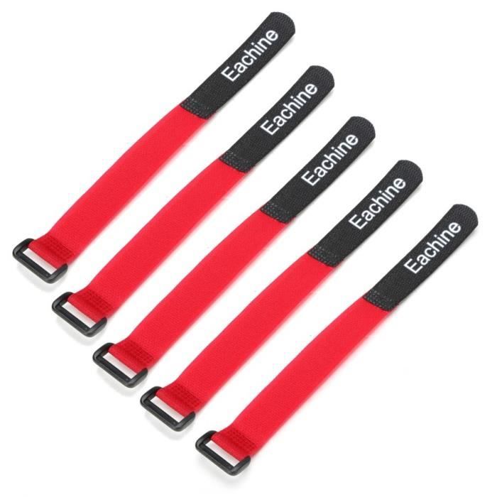 KINGDUO 5Pcs Akku Trex 450 Hélicoptères Rc Arrimage Sangle Pour 11.1 3S 2200 Batterie