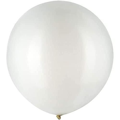 XXL Ballons Blancs 18 Pouces (45 Cm) – Lot De 18 – Latex Épais – Hélium Ou Air – Déco Anniversaire Mariage Fête
