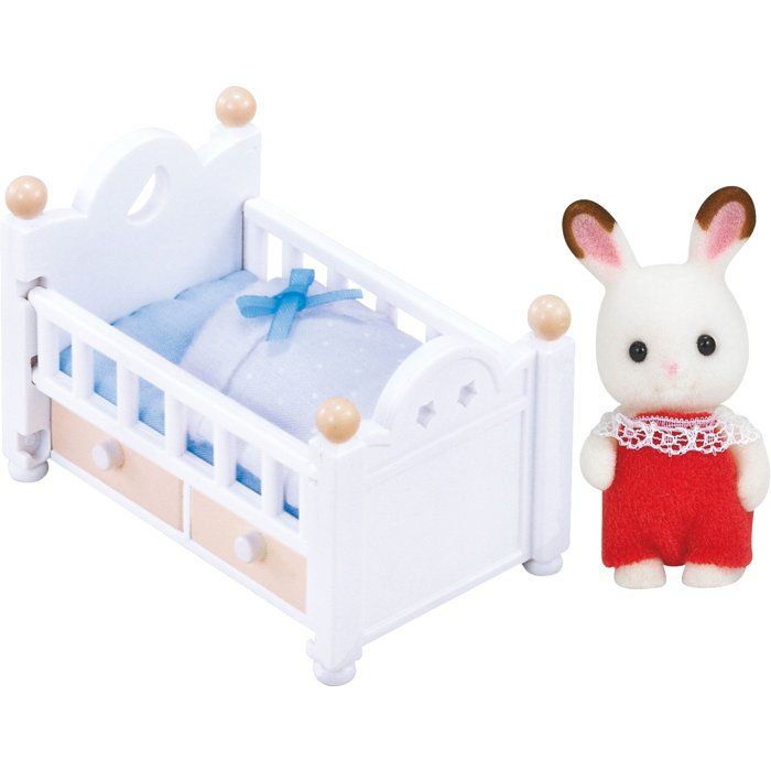Mini univers Bébé Lapin Lit 5017 Sylvanian Families Le Jouet - vue 2