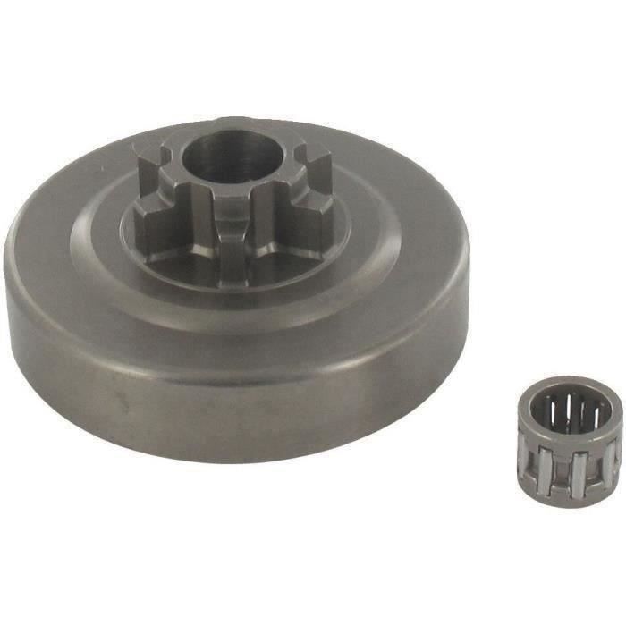 Pignon étoile 3/8 lp - 6 dents adaptable pour tronçonneuse HUSQVARNA modèles 334t, 335, 336, 338xpt,