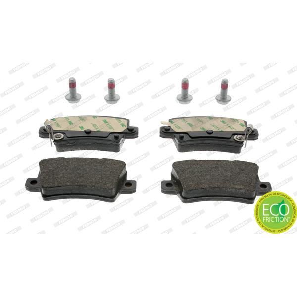 lot de 4 Ferodo FDB1299 Jeu de Plaquettes de Frein