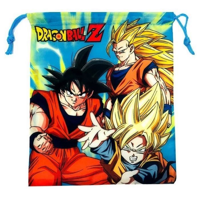 Sac à Goûter Dragon Ball 3D – Sac à Pique-nique – Bandoulière Ajustable – Fermeture Éclair - 8