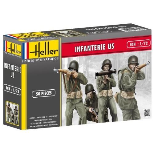 HELLER - 49601 - FIGURINE - INFANTERIE US