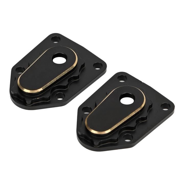 Contrepoids Avant En Laiton INJORA Pour RC Crawler 1:10 – 2 Pièces – Compatible TRX4 TRX6 – Améliore L'équilibre