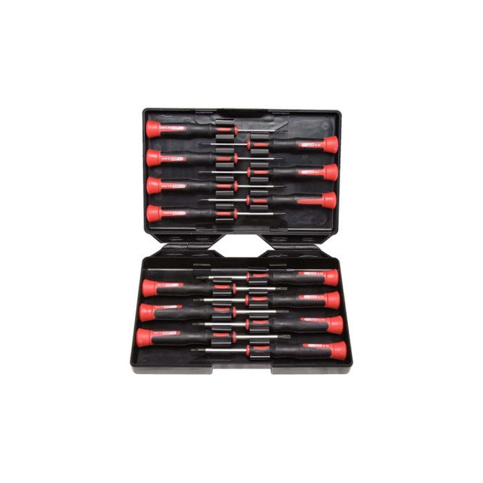KS Tools 500.7170 - C de 14 tournevis électroniques Fente, PHILLIPS et TORX