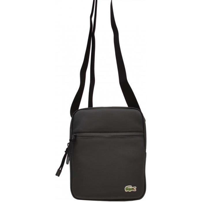 Pochette lacoste noir 2025