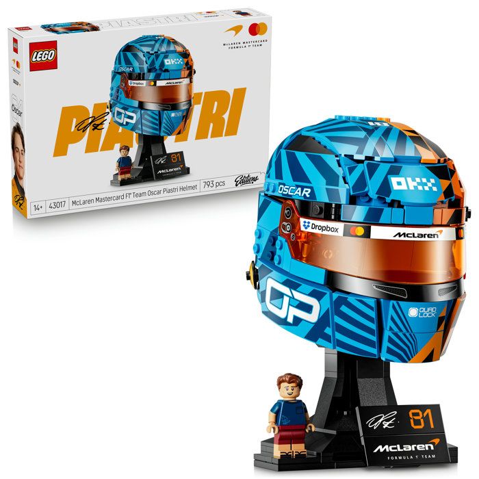 McLaren Mastercard F1 Team Casque d'Oscar Piastri - vue 4