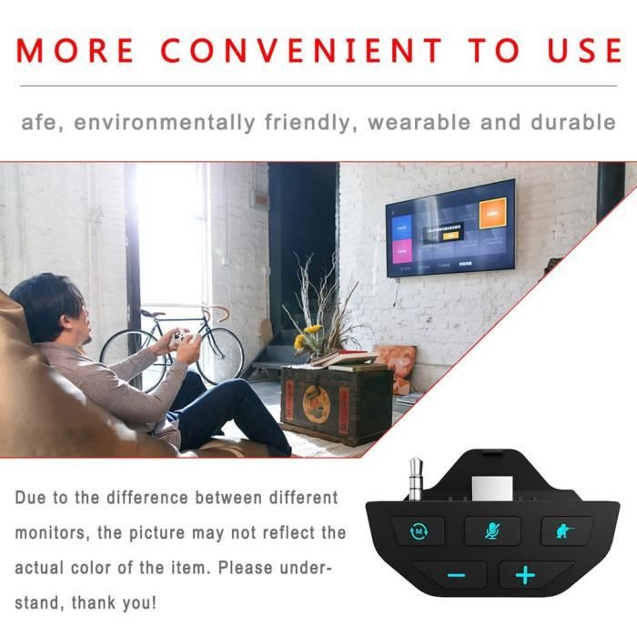 Sonew Adaptateur De Casque Stéréo Pour Xbox One Adaptateur De Casque