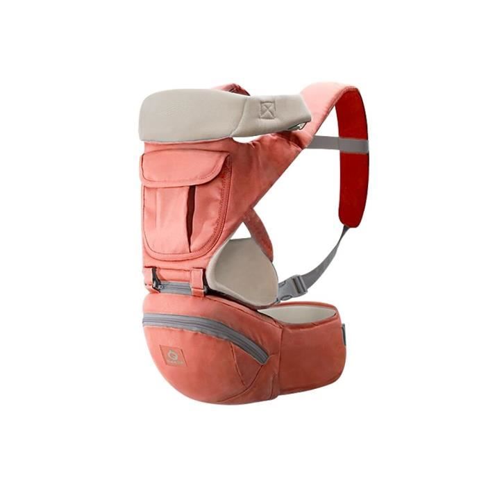 Porte bebe ergonomique pour enfants de 0 a 24 mois echarpe frontale kangourou pour voyage BD162 Orange Cdiscount Puericulture Eveil bebe