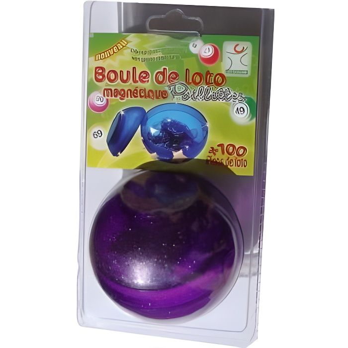 Boules de Loto Magnétiques + 100 Pions