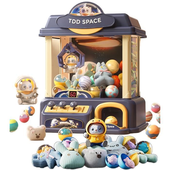 Skirfy Machine à Griffe Mini Licorne – Attrape-bonbons Automatique – Jeu D’arcade Pour Enfants Dès 6 Ans – Idée Cadeau Anniversaire