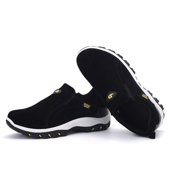 Basket Homme KIANII Chaussures De Course Run Masculines Respirante Noir Grande taille 39 47 Noir Cdiscount Chaussures