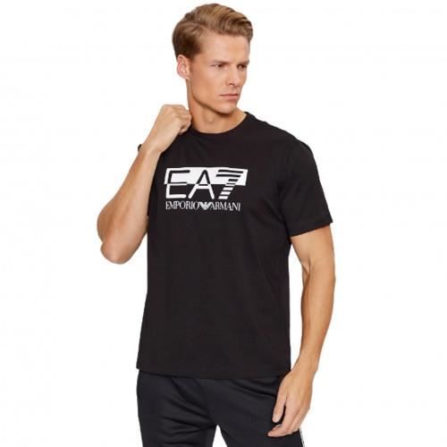 T-shirt homme Emporio Armani - 6RPT81PJM9Z - Noir - Manches courtes - Regular - 100% Coton