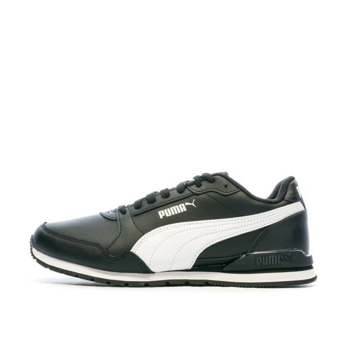 Puma Baskets Noir/Blanc Homme Puma St Runner V3