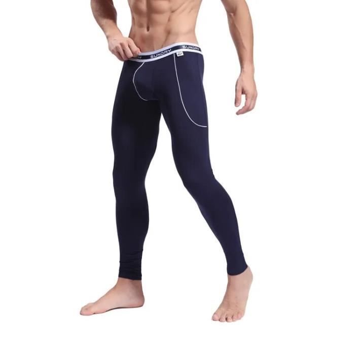 Caleçon Long Soie Pure Femme - Thermal Gris 100% Soie Naturelle