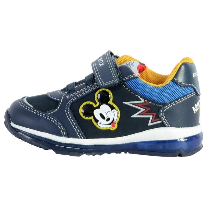 Basket Geox Bebe Garcons B Todo GEOX Version basse Scratch Bleu Navy Navy Cdiscount Chaussures