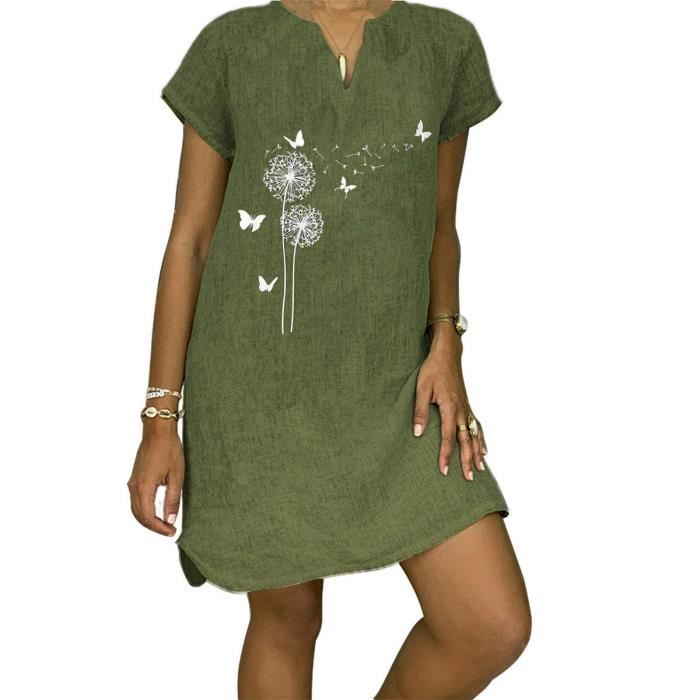 Robe en coton hotsell ete