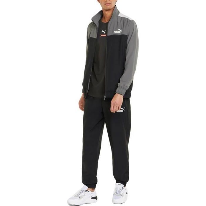Ensemble de surv tement Puma WOVEN Noir Cdiscount Pr t Porter
