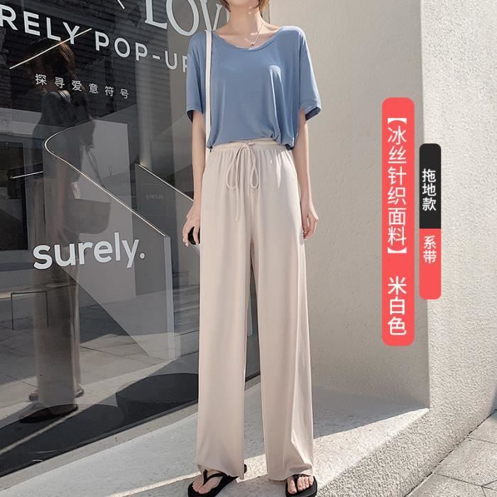 Pantalon Jogging Femme - Leggings De Sport Décontractés - Noir