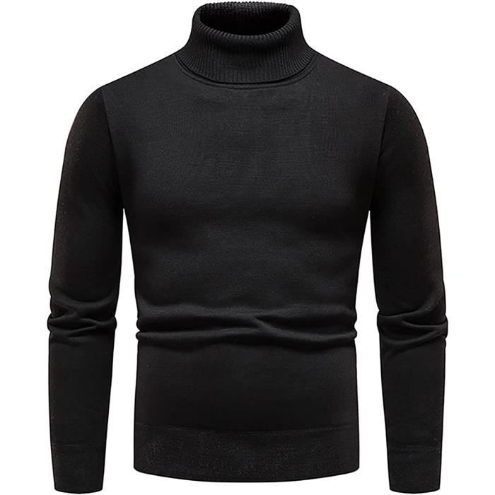 Tee shirt col roulé homme pas cher store